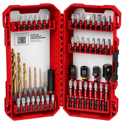 Milwaukee SHOCKWAVE™ 50-Piece Impact Duty Drill & Drive Set 48-32-4013 High Quality